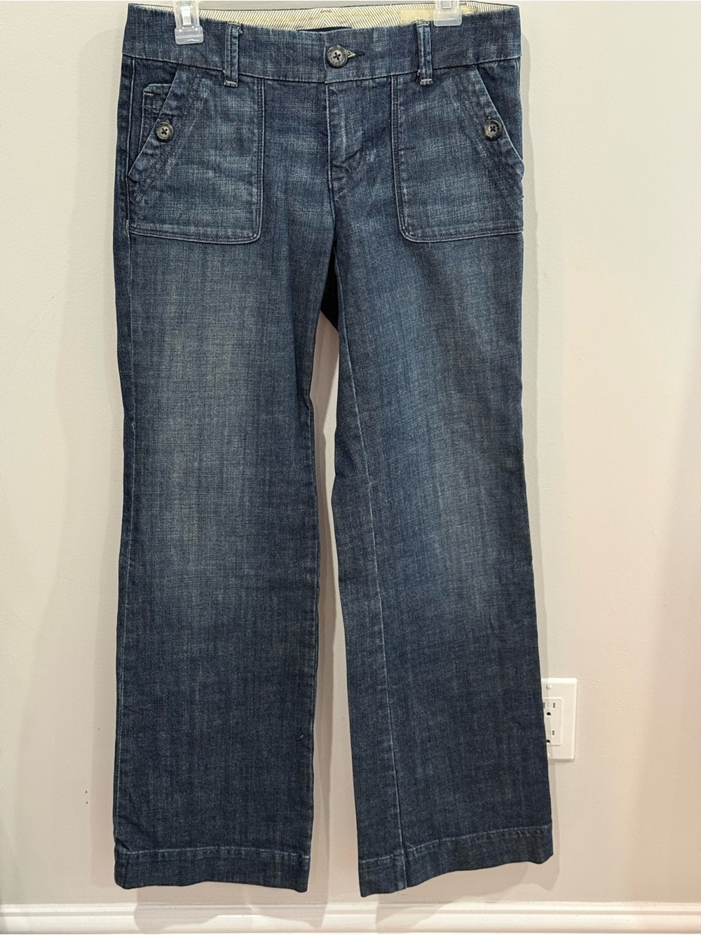 Gap Vintage 6 Limited Edition Women's Dark Blue Wide-Leg Jeans 331
